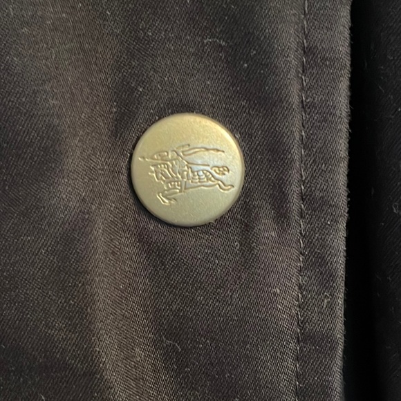 Burberry Black, Nova check trench coat with wool liner but no hood. - Picture 5 of 6